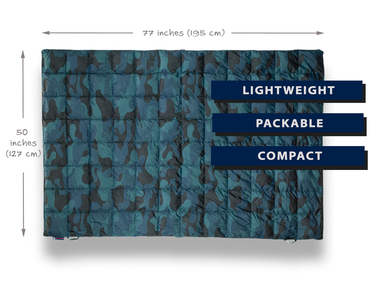 Cozy Camo Camping Blanket - Get Out Gear