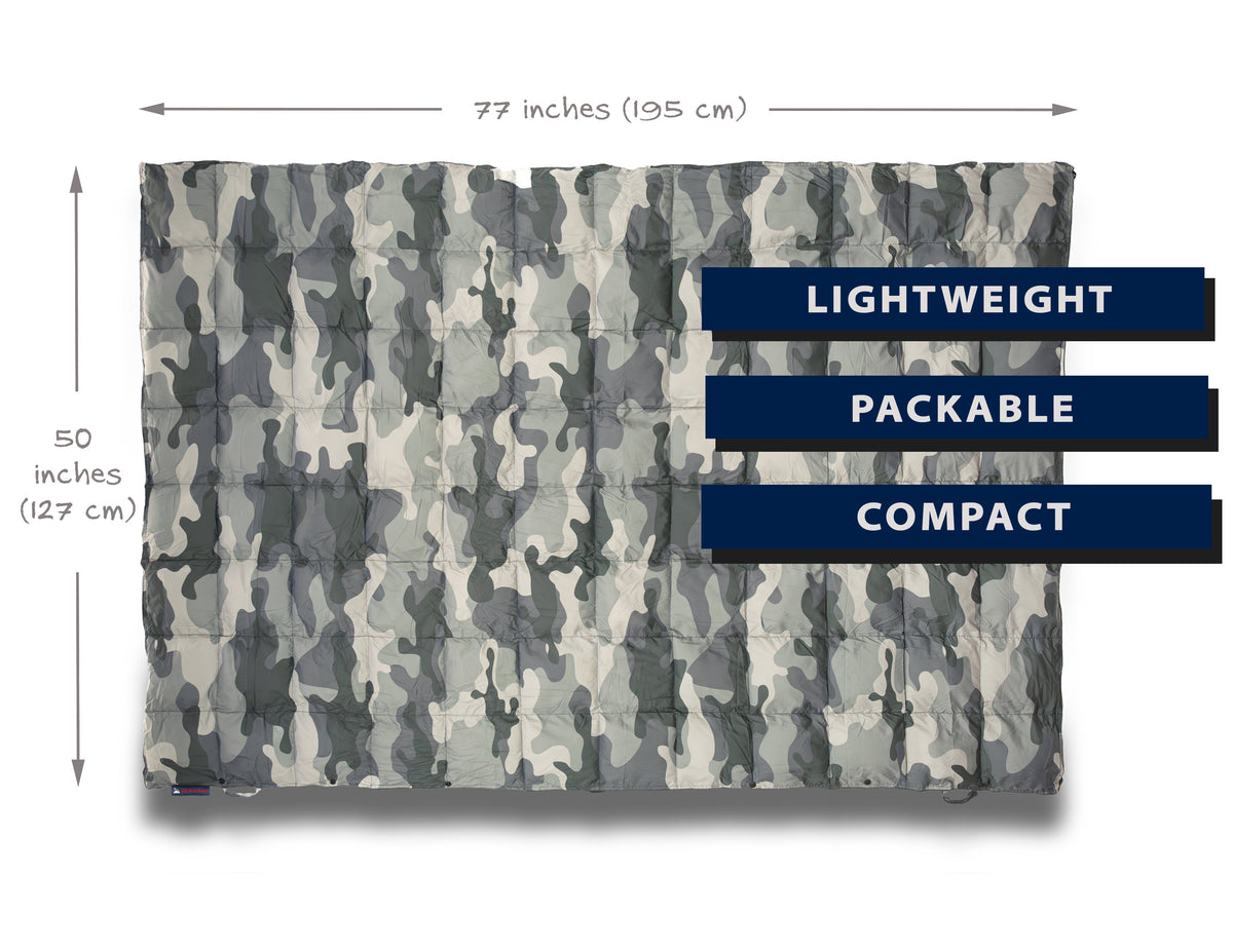 Cozy Camo Camping Blanket - Get Out Gear