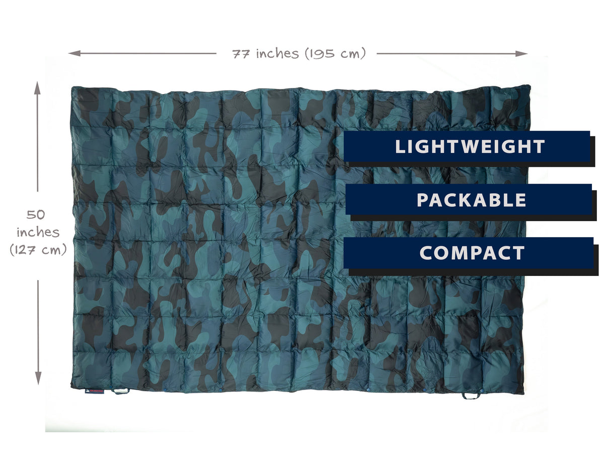 Cozy Camo Camping Blanket - Get Out Gear
