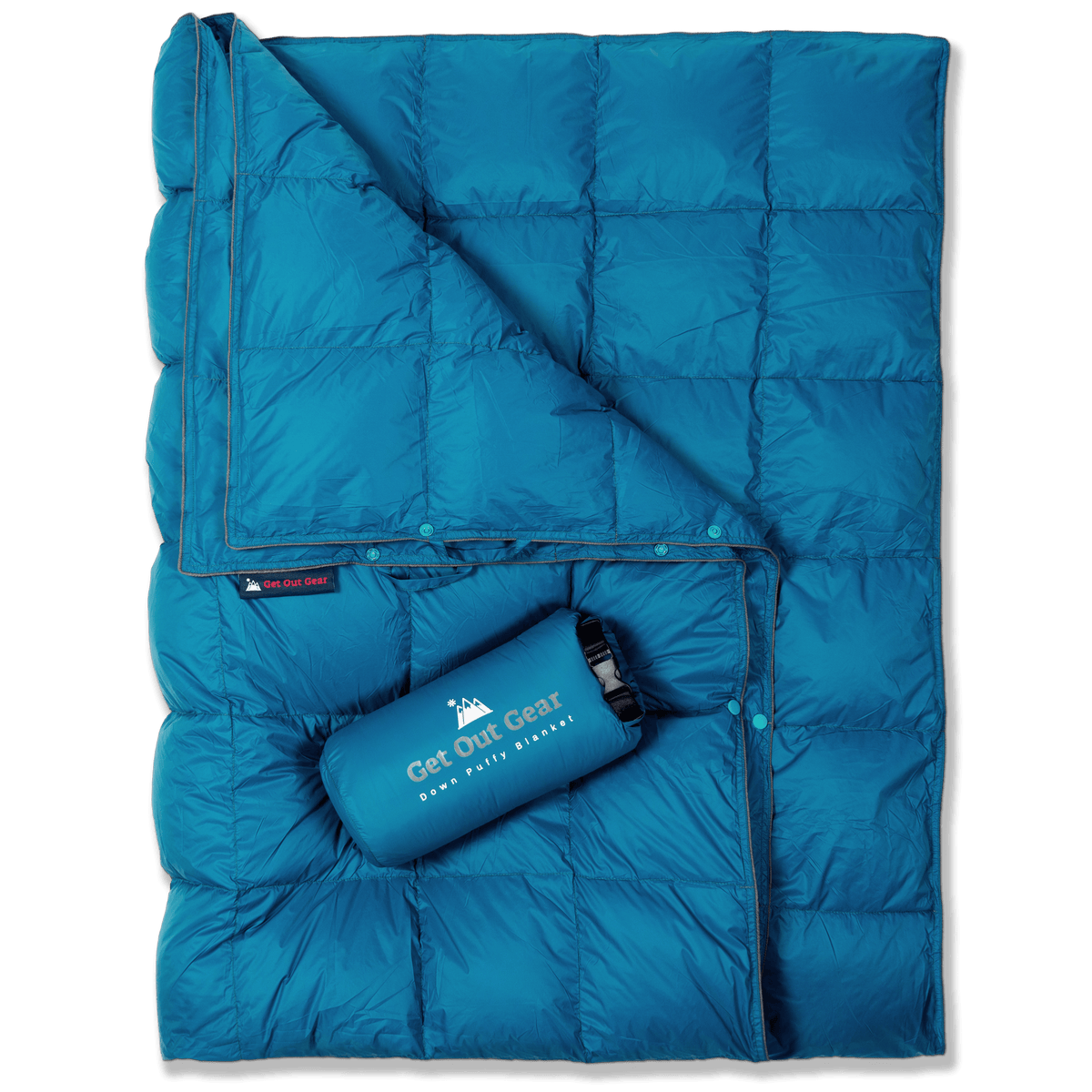 Down Puffy Camping Blanket - Get Out Gear