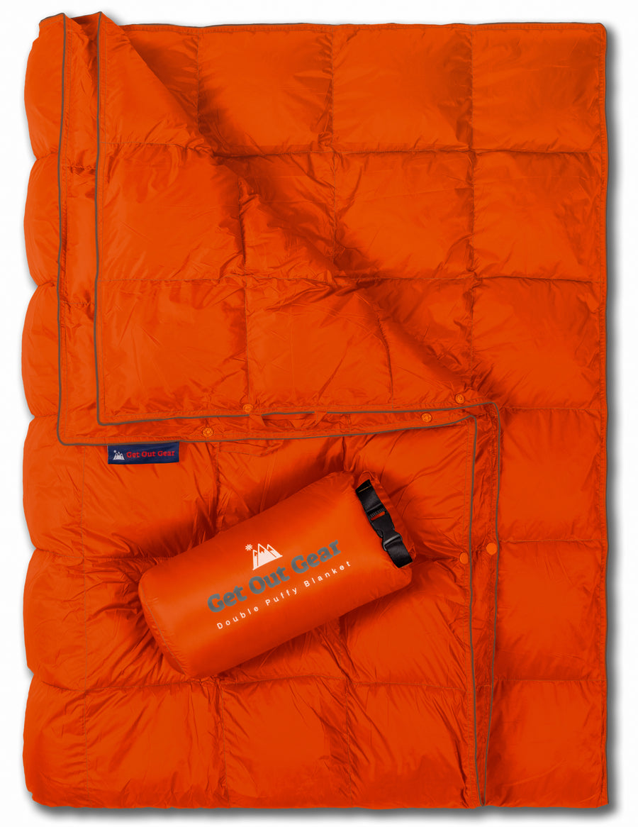 Double Puffy Camping Quilt