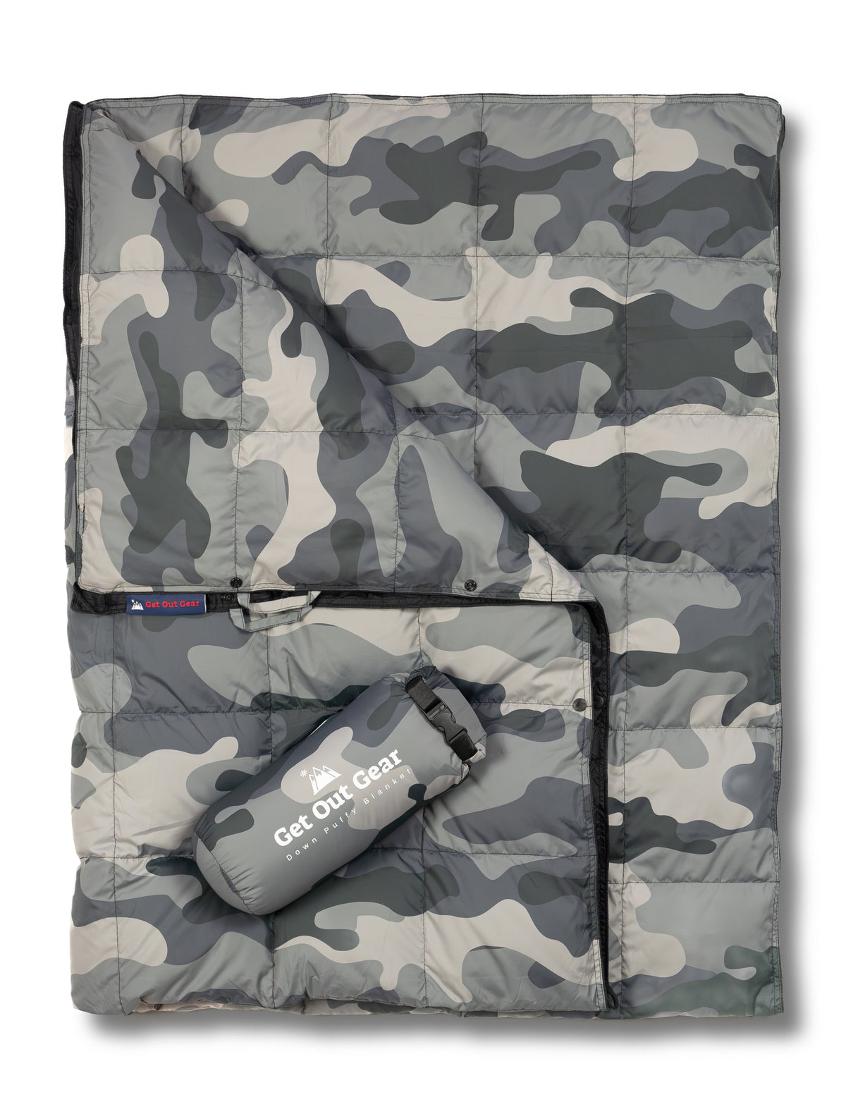 Cozy Camo Camping Blanket - Get Out Gear