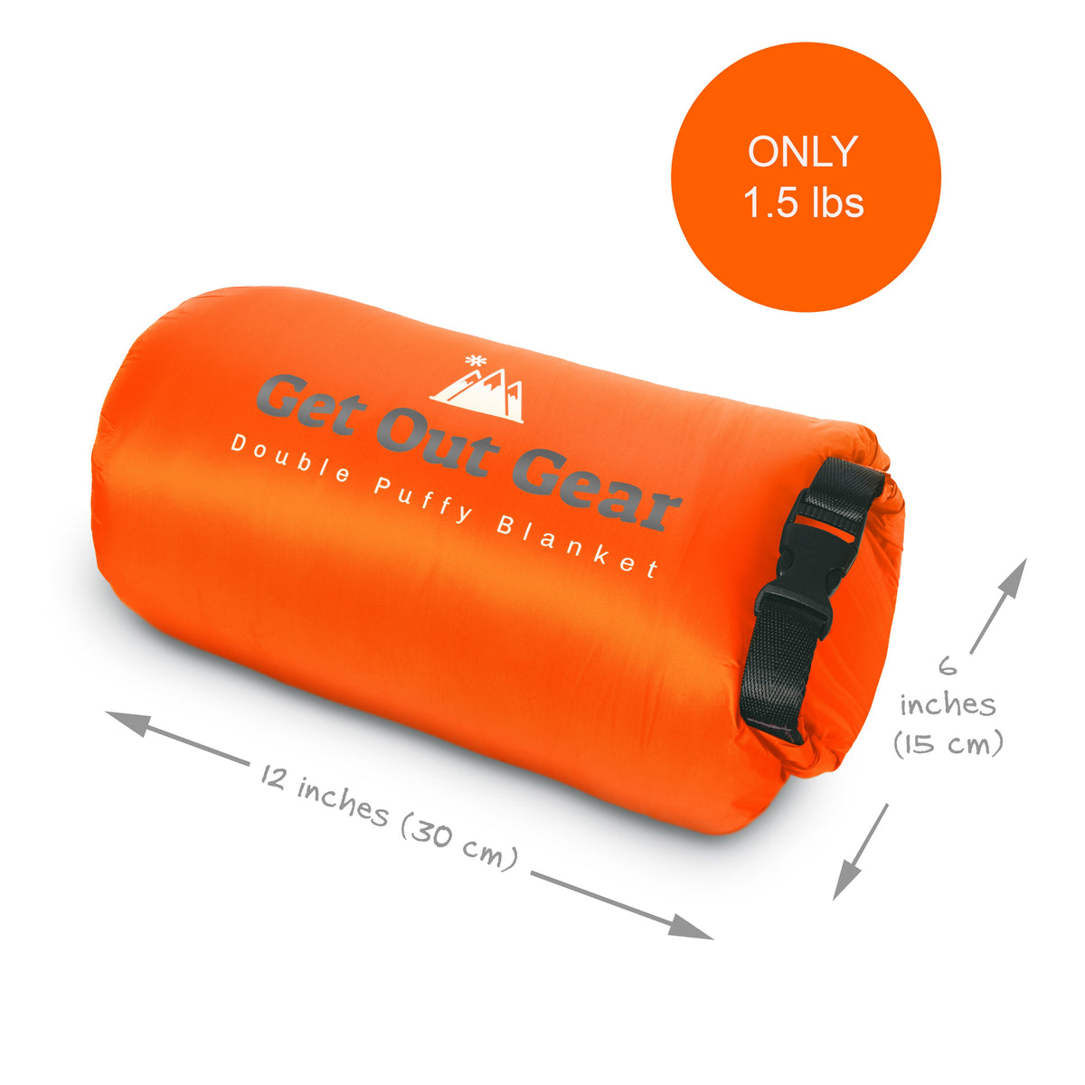 Double Puffy Camping Quilt - Get Out Gear