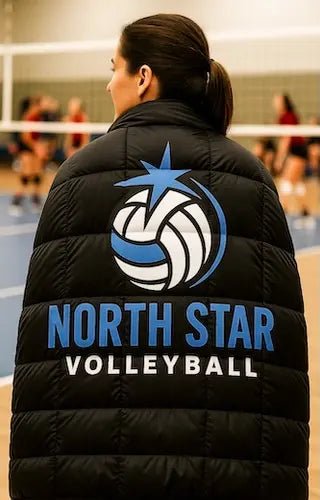 North Star Volleyball Team Blanket