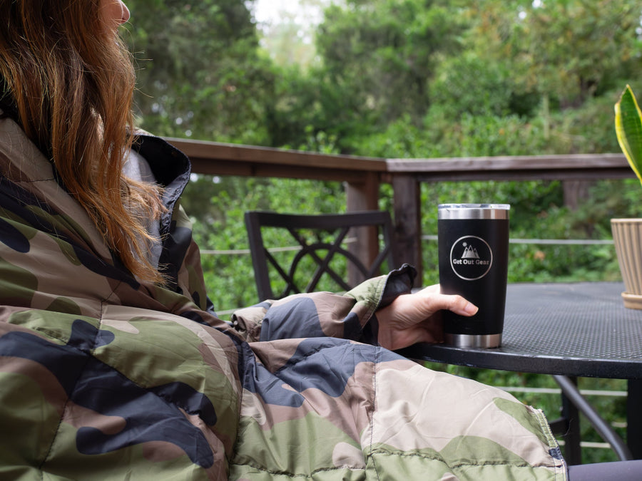 Cozy Camo Camping Blanket - Get Out Gear