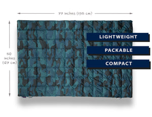 Cozy Camo Camping Blanket