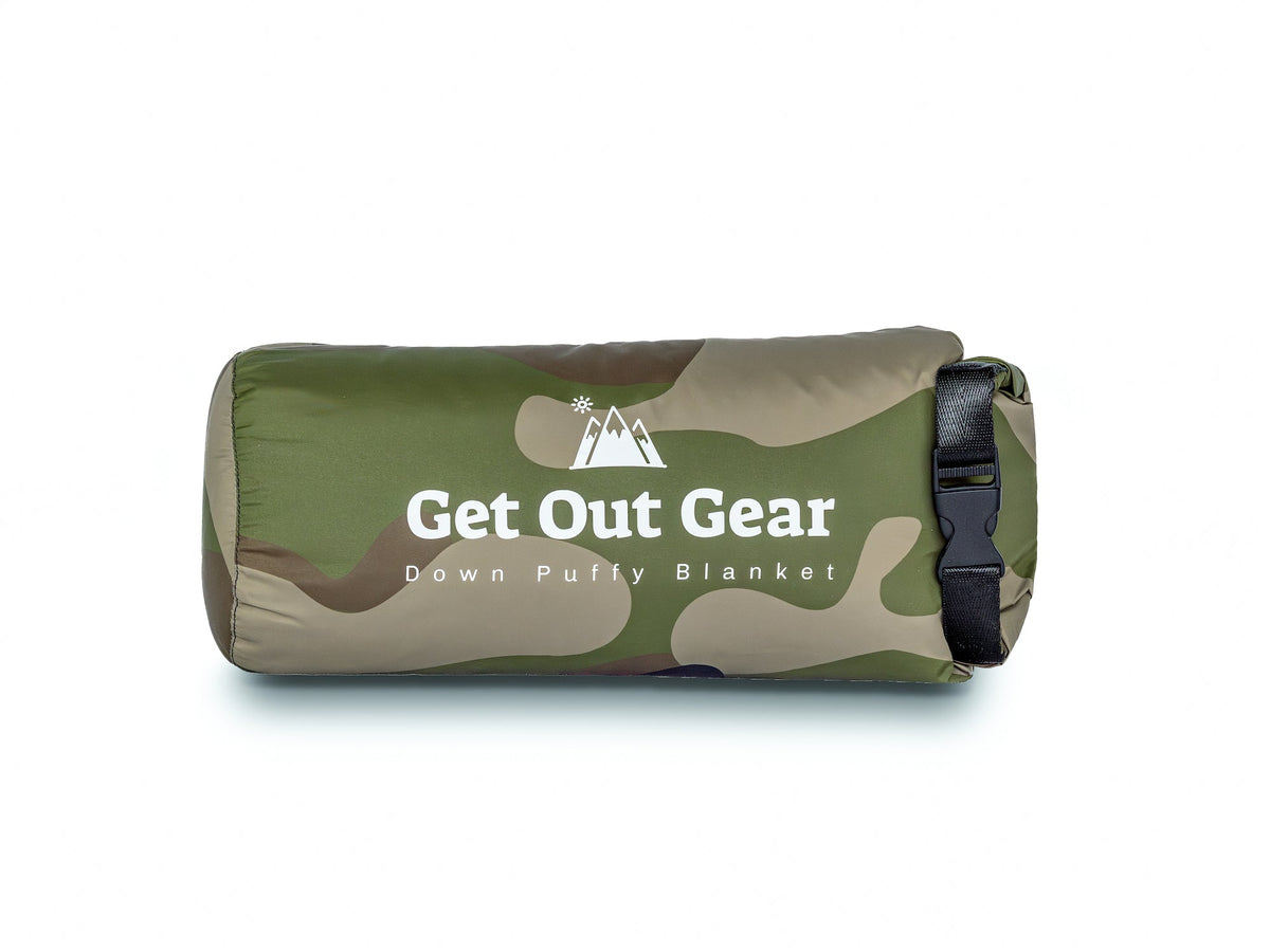 Cozy Camo Camping Blanket - Get Out Gear