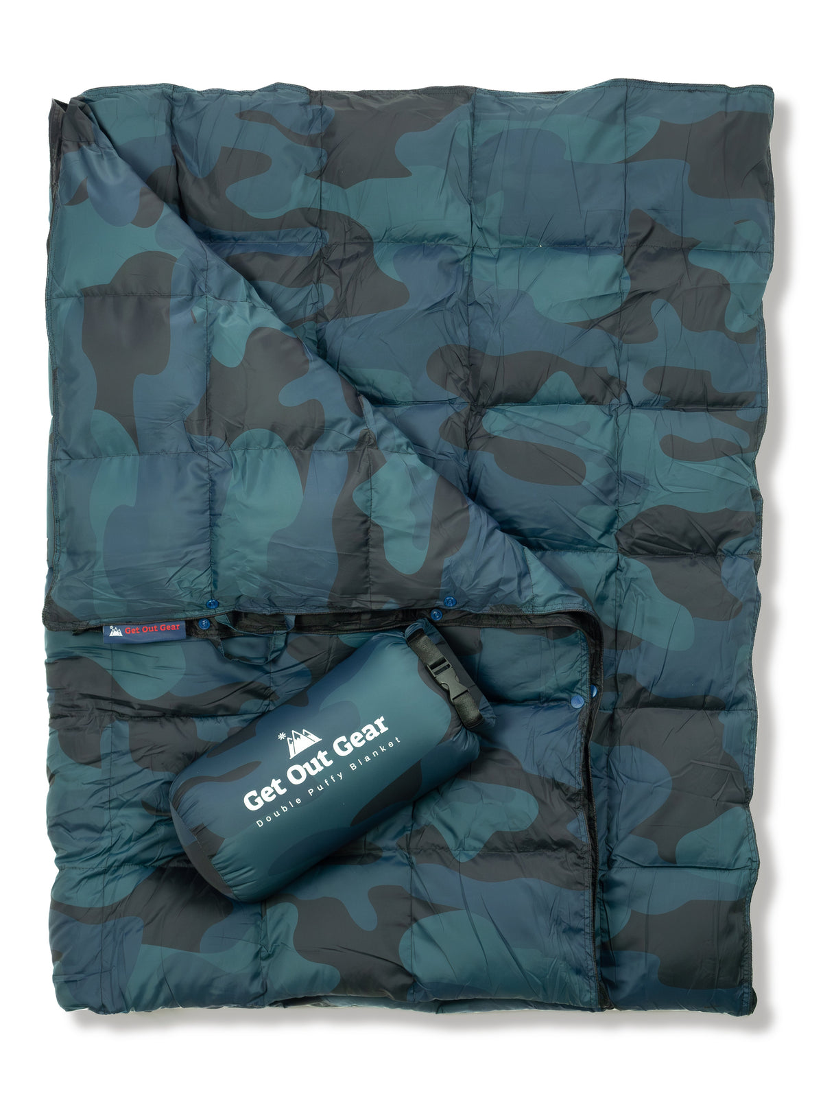 Cozy Camo Camping Blanket - Get Out Gear