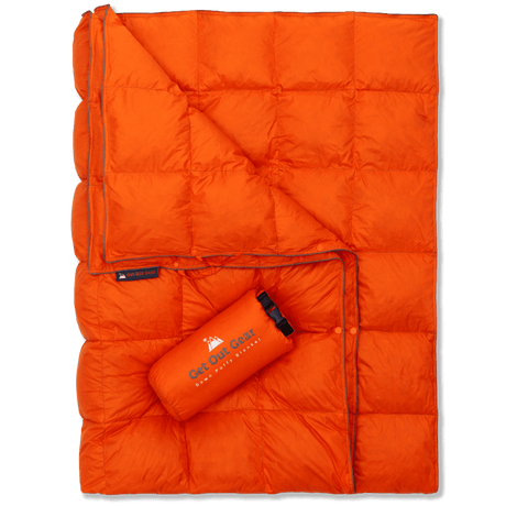 Down Puffy Camping Blanket - Get Out Gear