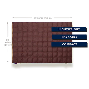 Down Puffy Camping Blanket - Get Out Gear