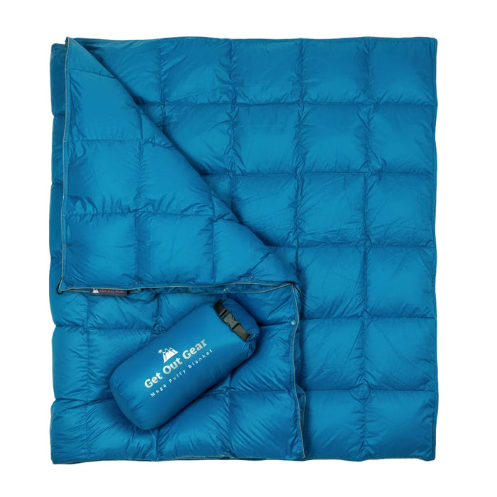 Mega Puffy Down Camping Blanket - Get Out Gear