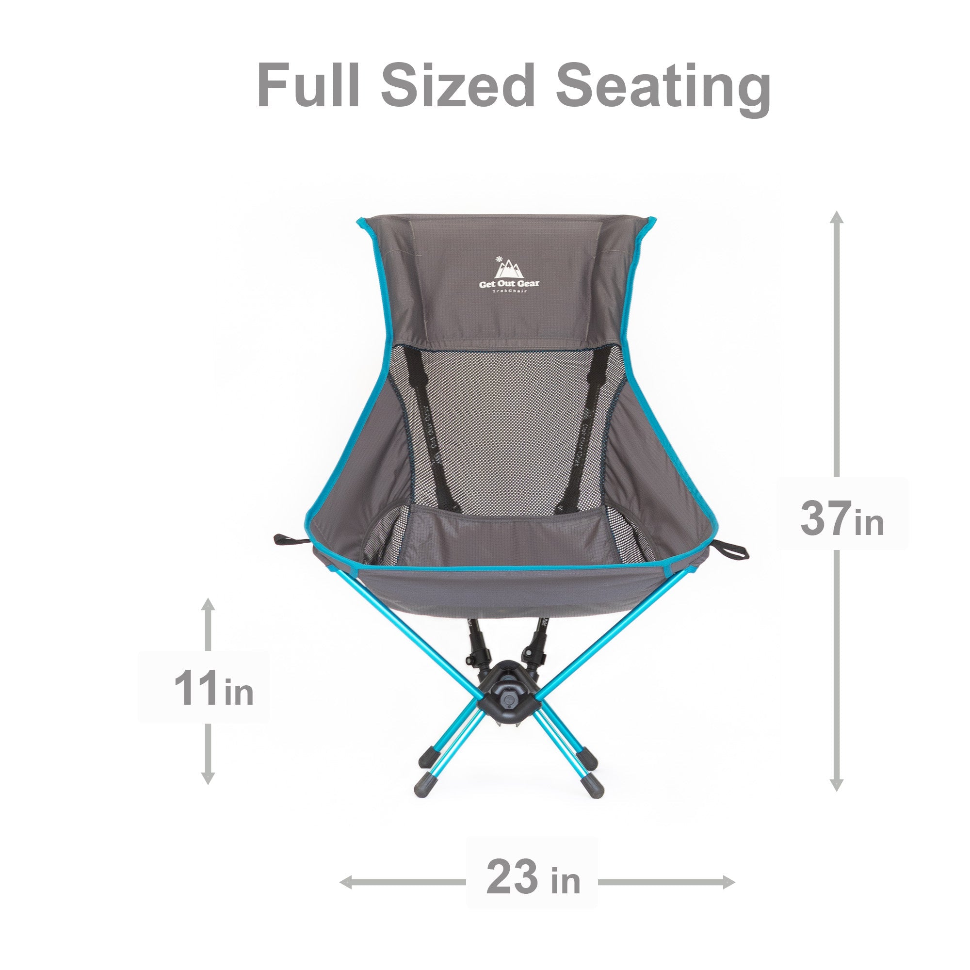 TrekChair V2 Highback Backpacking Chair