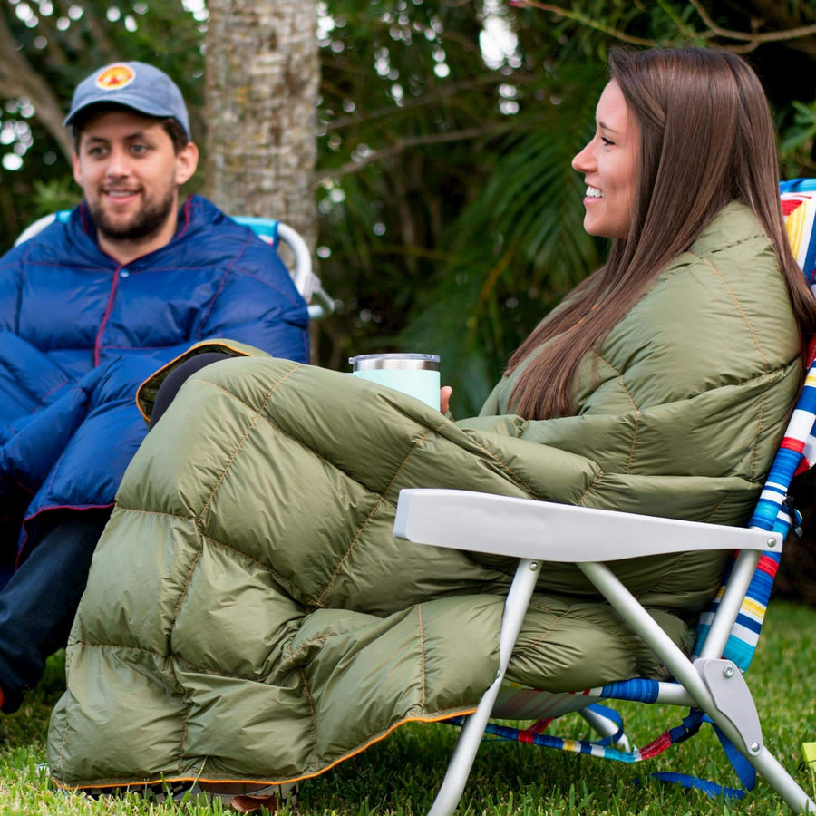 Down Puffy Camping Blanket – Get Out Gear