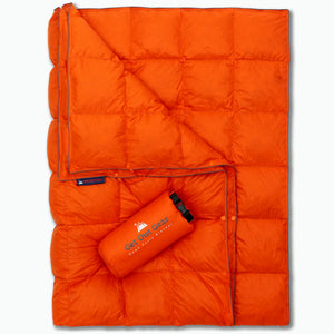 Down Puffy Camping Blanket – Get Out Gear