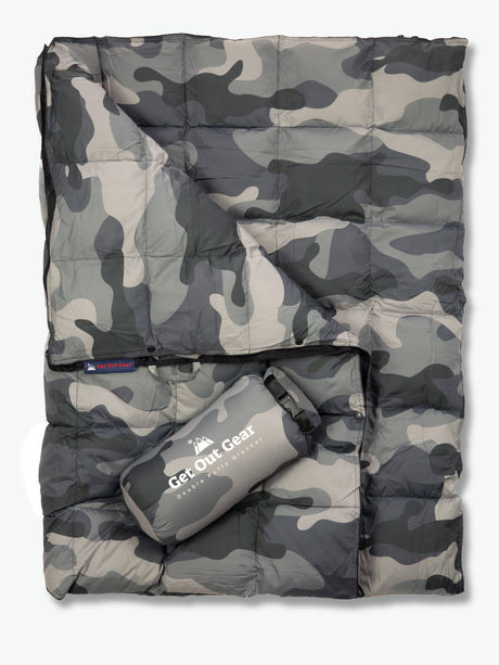 Cozy Camo Camping Blanket - Get Out Gear
