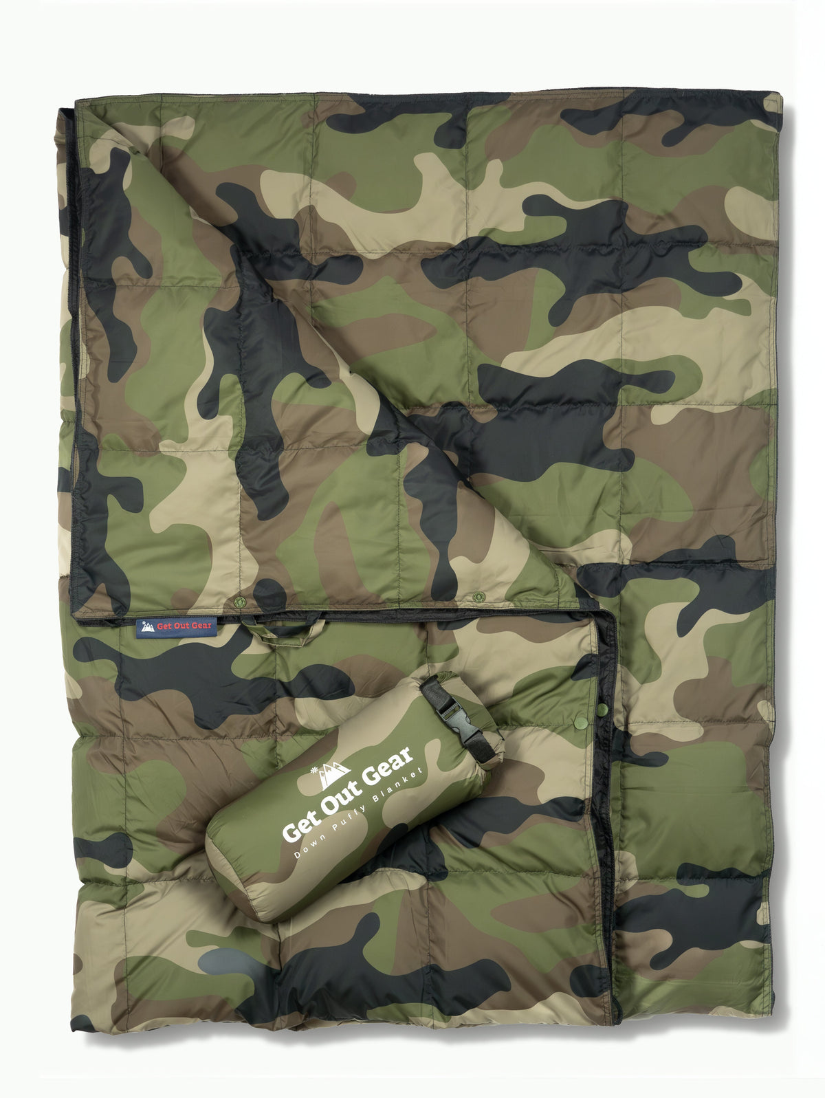 Cozy Camo Camping Blanket - Get Out Gear