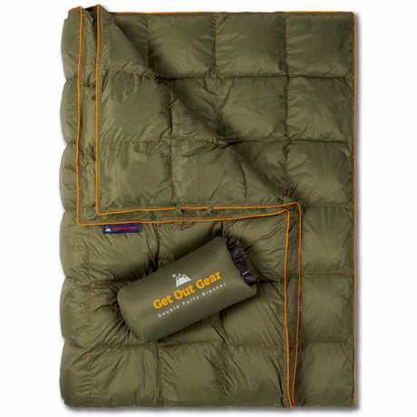Double Puffy Camping Quilt - Get Out Gear