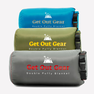 Double Puffy Camping Quilt