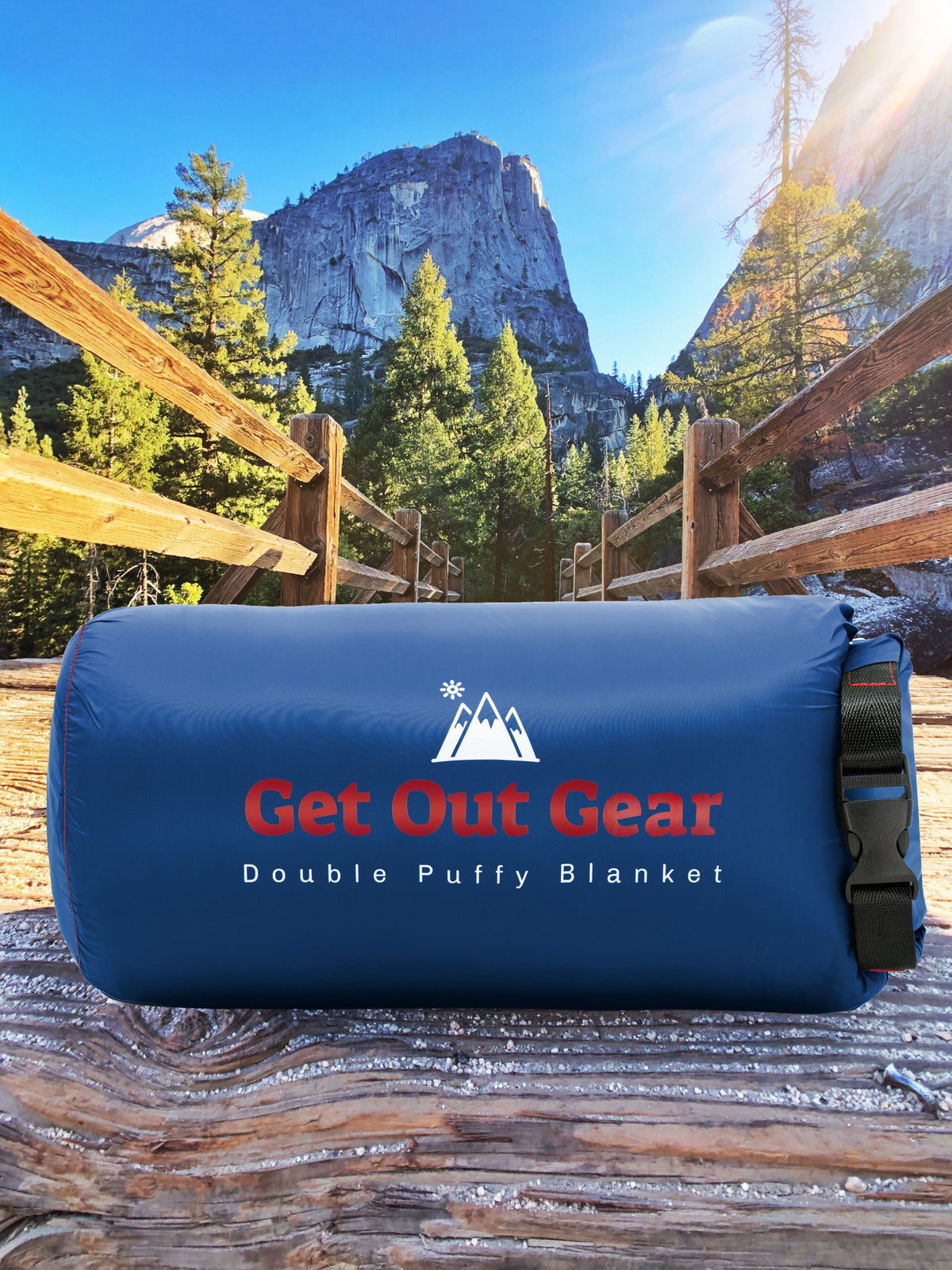 Double Puffy Camping Quilt - Get Out Gear