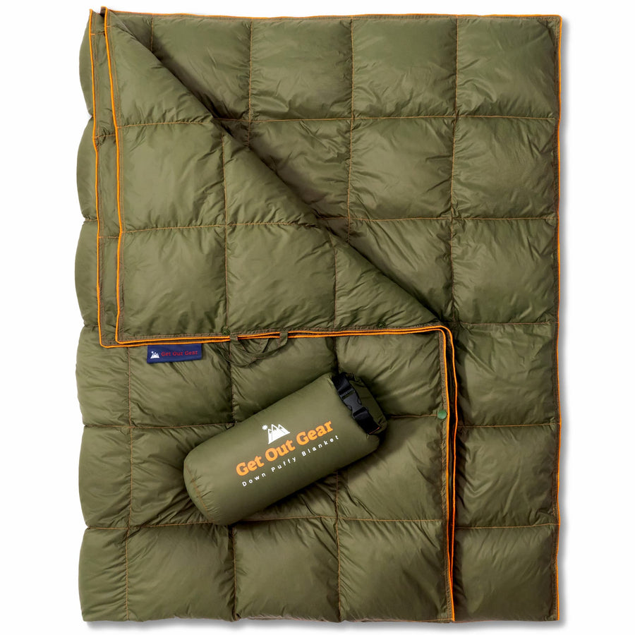 Puffy Camping Blanket – Survival Frog