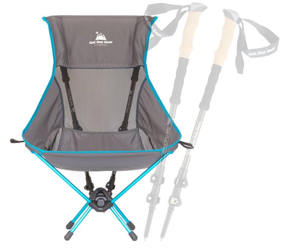 TrekChair V2 Highback Backpacking Chair - Get Out Gear